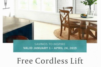 Free cordless lift from Graber