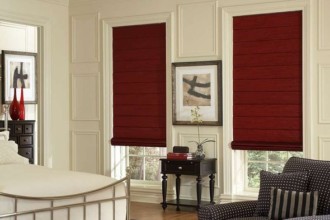 Timberblinds Fabric Roman Shade