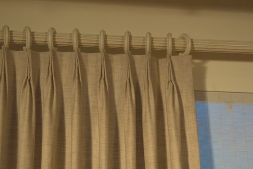 Chicago Curtain Drapery crown pleat heading