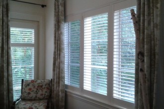 Winnetka Chicago Norman Hunter Douglas Wood Shutter